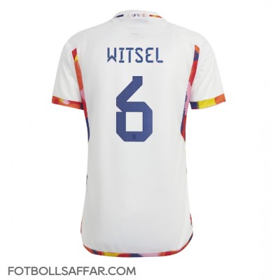 Belgien Axel Witsel #6 Bortatröja VM 2022 Kortärmad